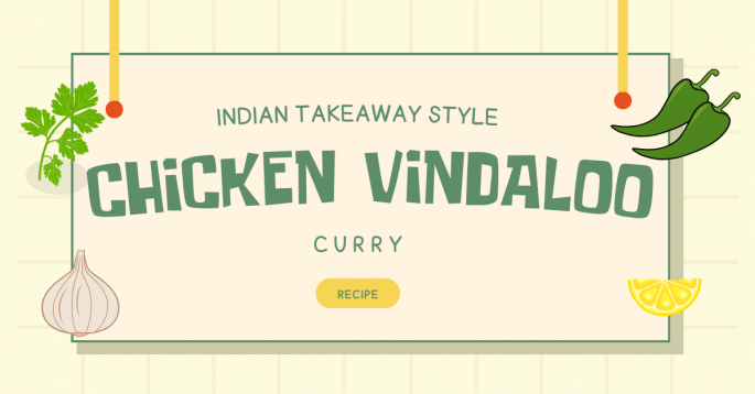 Chicken Vindaloo Curry (Indian Takeaway Style)