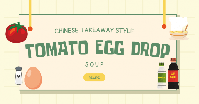 Tomato Egg Drop Soup (Chinese Takeaway Style)