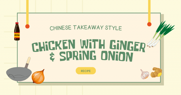 Chicken with Ginger & Spring Onion (Chinese Takeaway Style)