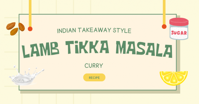 Lamb Tikka Masala Curry (Indian Takeaway Style)