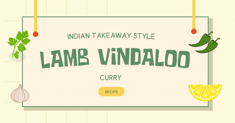 Lamb Vindaloo Curry (Indian Takeaway Style)