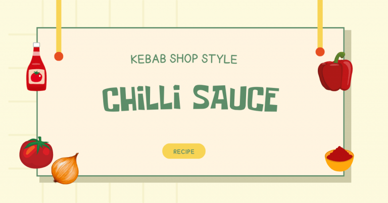 Chilli Sauce (Kebab Shop Style)