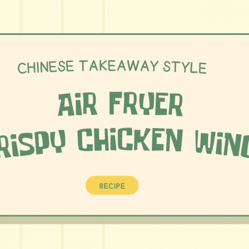 Chinese Takeaway Style Air Fryer Crispy Chicken Wings Recipe