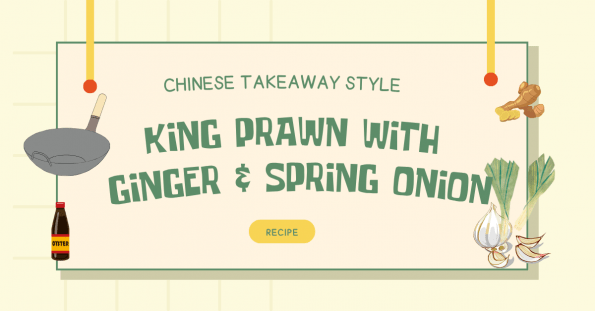 Chinese Takeaway Style King Prawn Ginger Spring Onion Recipe