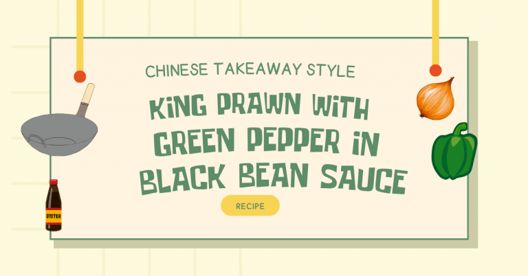 Chinese Takeaway Style King Prawn Green Pepper Black Bean Sauce Recipe