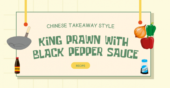 Chinese Takeaway Style King Prawn With Black Pepper Sauce Recipe