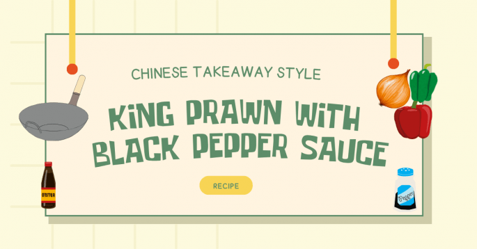 King Prawn with Black Pepper Sauce (Chinese Takeaway Style) Chinese Takeaway Style King Prawn With Black Pepper Sauce Recipe