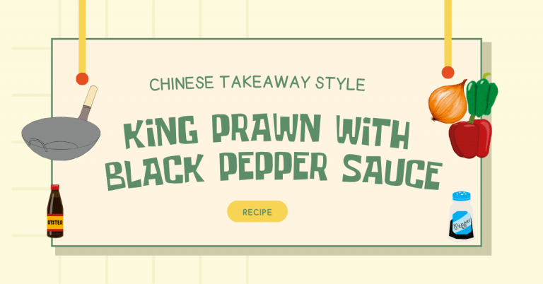 Chinese Takeaway Style King Prawn With Black Pepper Sauce Recipe