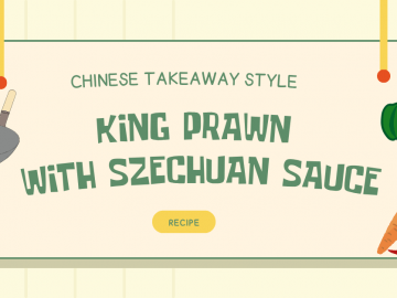 Chinese Takeaway Style King Prawn With Szechuan Sauce Recipe