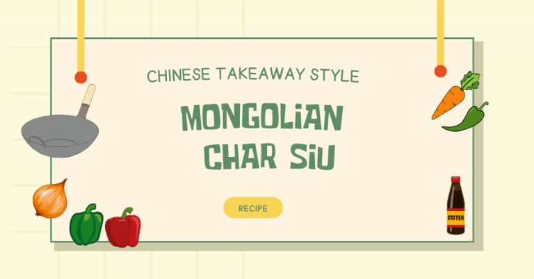 Chinese Takeaway Style Mongolian Char Siu Recipe