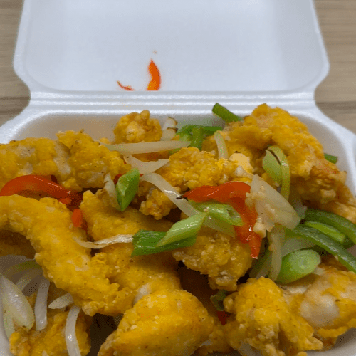 Air Fryer Salt & Chilli Chicken In A Takeaway Style Container