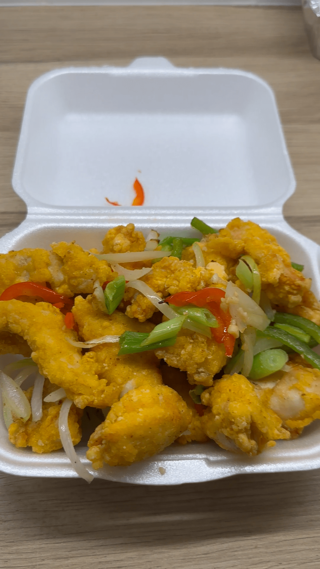Air Fryer Salt & Chilli Chicken In A Takeaway Style Container