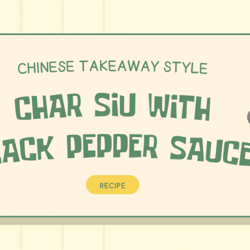 Chinese Takeaway Style Char Siu With Black Pepper Sauce Recipe