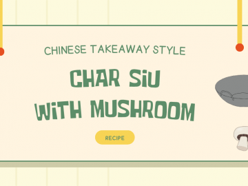 Chinese Takeaway Style Char Siu With Mushroom Recipe