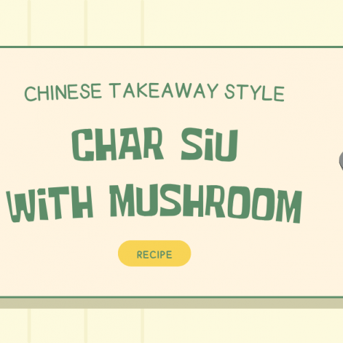 Chinese Takeaway Style Char Siu With Mushroom Recipe