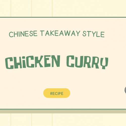 Chinese Takeaway Style Chicken Curry Recipe