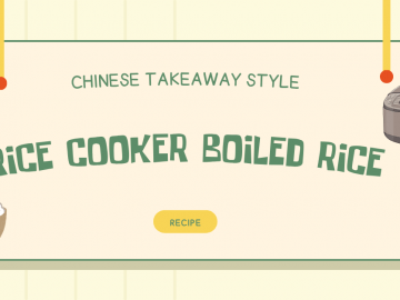 Chinese Takeaway Style Rice Cooker Boiled Rice Recipe